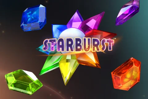 Starburst kleurrijke ruimte edelstenen slot bij IgoBet