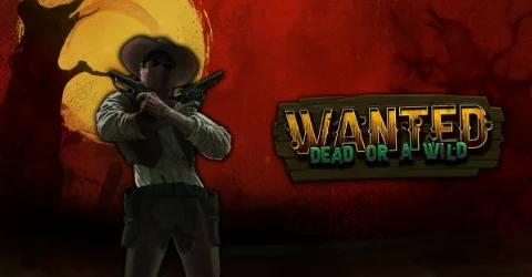 Wanted Dead or a Wild western thema met revolvers bij IgoBet